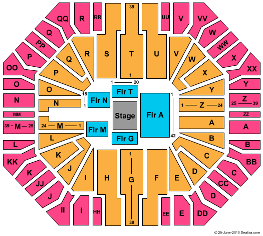 Don Haskins Center George Lopez Seating Chart